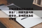校园流量如何影响网络安全?,校园流量与网络安全,影响因素及应对策略 校园流量如何影响网络安全?,校园流量与网络安全,影响因素及应对策略