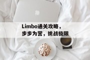 Limbo通关攻略,步步为营,挑战极限 Limbo通关攻略,步步为营,挑战极限