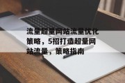 流量超量网站流量优化策略,5招打造超量网站流量,策略指南 流量超量网站流量优化策略,5招打造超量网站流量,策略指南