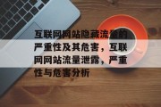 互联网网站隐藏流量的严重性及其危害,互联网网站流量泄露,严重性与危害分析 互联网网站隐藏流量的严重性及其危害,互联网网站流量泄露,严重性与危害分析