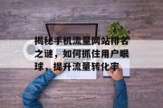 揭秘手机流量网站排名之谜，如何抓住用户眼球，提升流量转化率