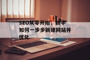 SEO从零开始,新手如何一步步新建网站并优化 SEO从零开始,新手如何一步步新建网站并优化