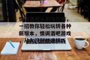 情调酒吧小游戏攻略,一招教你轻松玩转各种新版本,情调酒吧游戏,从入门到精通技巧 情调酒吧小游戏攻略,一招教你轻松玩转各种新版本,情调酒吧游戏,从入门到精通技巧