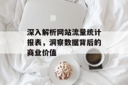 深入解析网站流量统计报表，洞察数据背后的商业价值