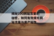 揭秘10G网站流量的秘密,如何有效提升网站流量与用户粘性 揭秘10G网站流量的秘密,如何有效提升网站流量与用户粘性