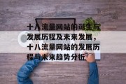 十八流量网站的诞生与发展历程及未来发展,十八流量网站的发展历程与未来趋势分析 十八流量网站的诞生与发展历程及未来发展,十八流量网站的发展历程与未来趋势分析