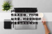 php网站流量的重要性及其影响，PHP网站流量，对企业和组织的重要性及影响分析