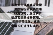 景点如何提升客流流量，深度解析和实践策略，旅游攻略，深度解析景点客流量提升策略, 景区运营优化，客流量增长的途径与实践方法.