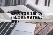 视频网站流量之谜,为什么流量对于它们如此重要? 视频网站流量之谜,为什么流量对于它们如此重要?