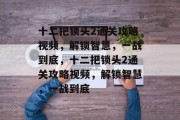 十二把锁头2通关攻略视频，解锁智慧，一战到底，十二把锁头2通关攻略视频，解锁智慧，一战到底