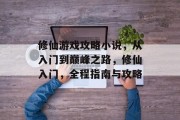 修仙游戏攻略小说,从入门到巅峰之路,修仙入门,全程指南与攻略 修仙游戏攻略小说,从入门到巅峰之路,修仙入门,全程指南与攻略