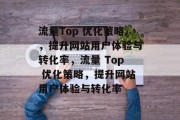 流量Top 优化策略，提升网站用户体验与转化率，流量 Top 优化策略，提升网站用户体验与转化率