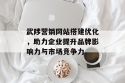 武陟营销网站搭建优化,助力企业提升品牌影响力与市场竞争力 武陟营销网站搭建优化,助力企业提升品牌影响力与市场竞争力