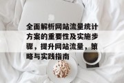 全面解析网站流量统计方案的重要性及实施步骤，提升网站流量，策略与实践指南