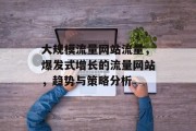 大规模流量网站流量,爆发式增长的流量网站,趋势与策略分析 大规模流量网站流量,爆发式增长的流量网站,趋势与策略分析