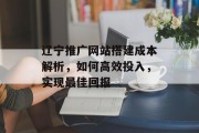辽宁推广网站搭建成本解析,如何高效投入,实现最佳回报 辽宁推广网站搭建成本解析,如何高效投入,实现最佳回报