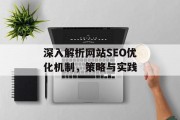 深入解析网站SEO优化机制,策略与实践 深入解析网站SEO优化机制,策略与实践