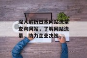深入解析日本网站流量查询网站,了解网站流量,助力企业决策 深入解析日本网站流量查询网站,了解网站流量,助力企业决策