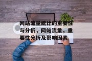 网站流量统计的重要性与分析,网站流量,重要性分析及影响因素 网站流量统计的重要性与分析,网站流量,重要性分析及影响因素