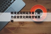 精准追踪网站流量,助力企业优化网络营销策略 精准追踪网站流量,助力企业优化网络营销策略