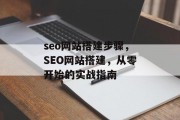 seo网站搭建步骤,SEO网站搭建,从零开始的实战指南 seo网站搭建步骤,SEO网站搭建,从零开始的实战指南