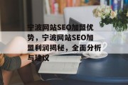 宁波网站SEO加盟优势,宁波网站SEO加盟利润揭秘,全面分析与建议 宁波网站SEO加盟优势,宁波网站SEO加盟利润揭秘,全面分析与建议