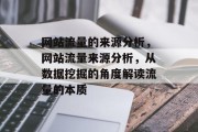 网站流量的来源分析，网站流量来源分析，从数据挖掘的角度解读流量的本质