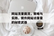 网站流量截流,策略与实践,提升网站访客量的秘密武器 网站流量截流,策略与实践,提升网站访客量的秘密武器