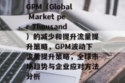 GPM（Global Market per Thousand）的减少和提升流量提升策略，GPM波动下流量提升策略，全球市场趋势与企业应对方法分析