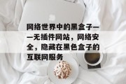 网络世界中的黑盒子——无插件网站,网络安全,隐藏在黑色盒子的互联网服务 网络世界中的黑盒子——无插件网站,网络安全,隐藏在黑色盒子的互联网服务