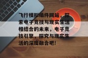 飞行模拟插件网站,探索电子竞技与现实生活相结合的未来,电子竞技引擎,探究与现实生活的深度融合吧! 飞行模拟插件网站,探索电子竞技与现实生活相结合的未来,电子竞技引擎,探究与现实生活的深度融合吧!