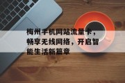 梅州手机网站流量卡,畅享无线网络,开启智能生活新篇章 梅州手机网站流量卡,畅享无线网络,开启智能生活新篇章