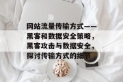 网站流量传输方式——黑客和数据安全策略，黑客攻击与数据安全，探讨传输方式的细节