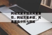 网站流量术语及其重要性,网站流量术语,其重要性分析与理解 网站流量术语及其重要性,网站流量术语,其重要性分析与理解