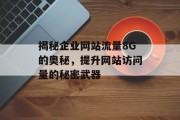 揭秘企业网站流量8G的奥秘,提升网站访问量的秘密武器 揭秘企业网站流量8G的奥秘,提升网站访问量的秘密武器