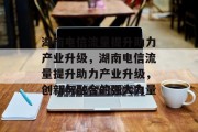 湖南电信流量提升助力产业升级,湖南电信流量提升助力产业升级,创新与融合的强大力量 湖南电信流量提升助力产业升级,湖南电信流量提升助力产业升级,创新与融合的强大力量