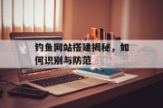 钓鱼网站搭建揭秘,如何识别与防范 钓鱼网站搭建揭秘,如何识别与防范