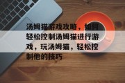 汤姆猫游戏攻略，如何轻松控制汤姆猫进行游戏，玩汤姆猫，轻松控制他的技巧