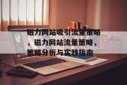 磁力网站吸引流量策略,磁力网站流量策略,策略分析与实践指南 磁力网站吸引流量策略,磁力网站流量策略,策略分析与实践指南