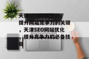 天津SEO网站优化，提升网站竞争力的关键，天津SEO网站优化，提升竞争力的必备技能