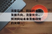 流量监测,网站的未来发展方向,流量优化,预测网站未来发展趋势的关键 流量监测,网站的未来发展方向,流量优化,预测网站未来发展趋势的关键