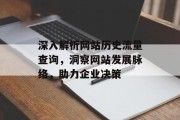 深入解析网站历史流量查询，洞察网站发展脉络，助力企业决策
