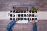 搭建算命网站，步骤和建议，搭建算命网站，从概念到实践的全攻略