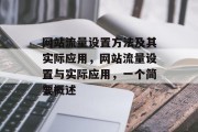 网站流量设置方法及其实际应用,网站流量设置与实际应用,一个简要概述 网站流量设置方法及其实际应用,网站流量设置与实际应用,一个简要概述