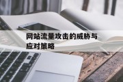 网站流量攻击的威胁与应对策略 网站流量攻击的威胁与应对策略