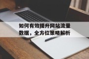 如何有效提升网站流量数据,全方位策略解析 如何有效提升网站流量数据,全方位策略解析