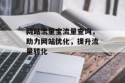 网站流量宝流量查询,助力网站优化,提升流量转化 网站流量宝流量查询,助力网站优化,提升流量转化