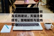 天猫流量提升策略分析及实践建议,天猫流量提升,策略解析与实践实践 天猫流量提升策略分析及实践建议,天猫流量提升,策略解析与实践实践