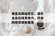 秦皇岛网站优化，提升企业在线竞争力，开启网络营销新篇章