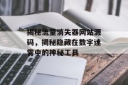 揭秘流量消失器网站源码,揭秘隐藏在数字迷雾中的神秘工具 揭秘流量消失器网站源码,揭秘隐藏在数字迷雾中的神秘工具
